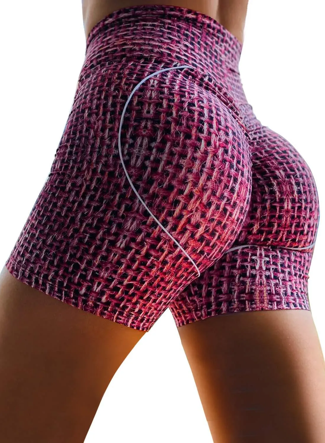 High Waist Classic Slim Shorts