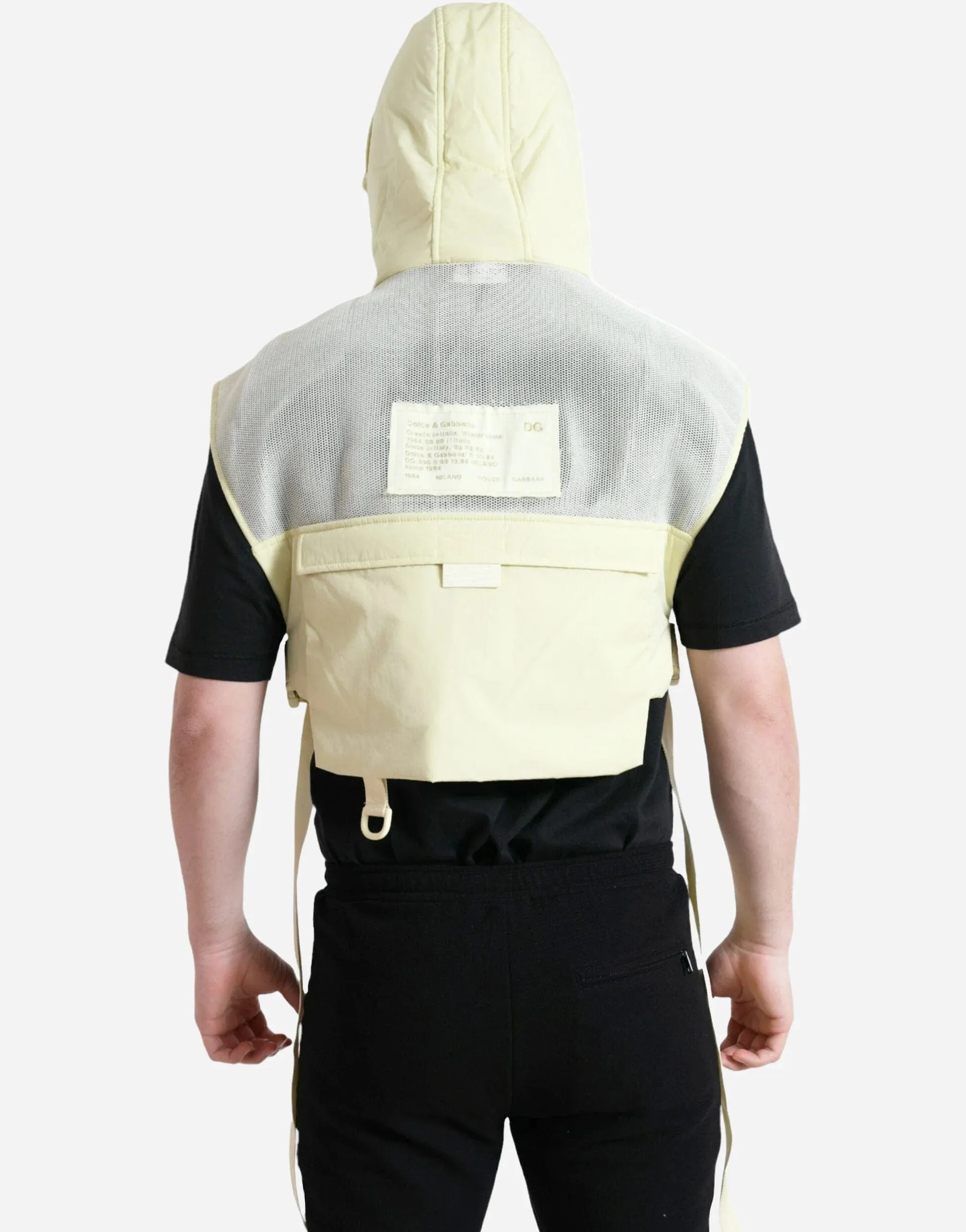 Hooded Sportswear Vest Jacket