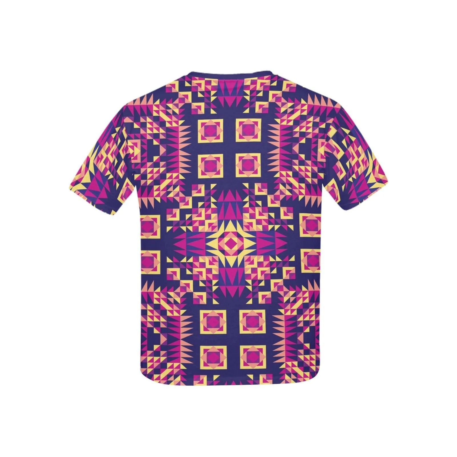Kaleidoscope Bleu Kids' T-shirt (USA Size)