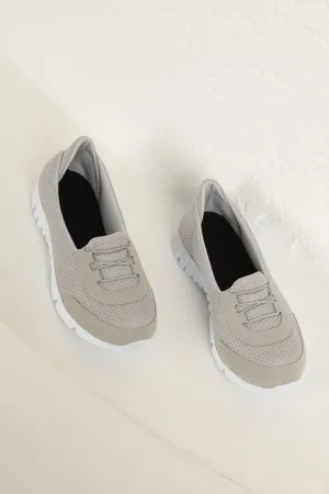 KKT Comfortable Sole Easy to Wear Women's Casual Shoes-Grey - Pantin