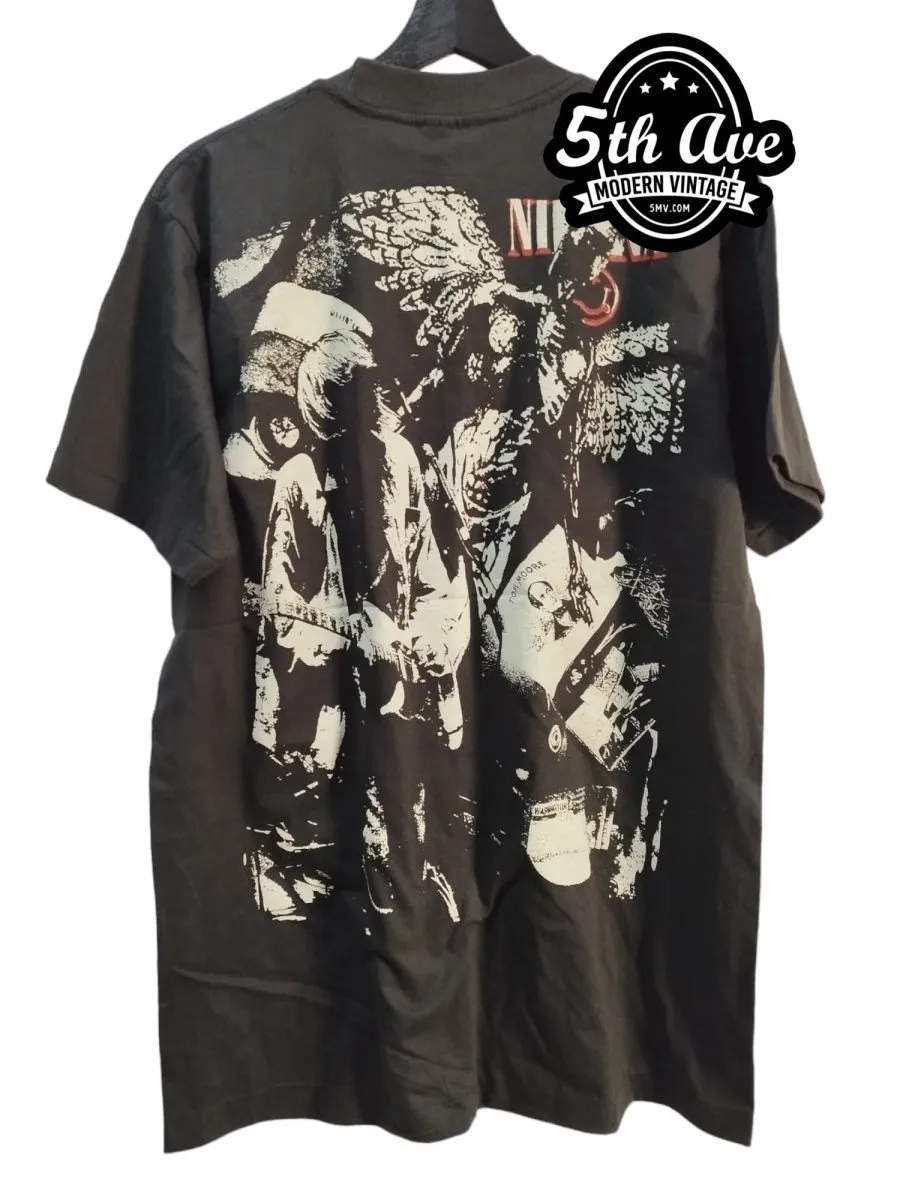 Kurt Cobain Shock Nirvana Collage T Shirt