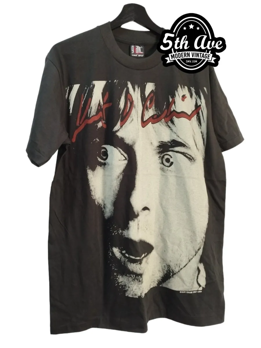 Kurt Cobain Shock Nirvana Collage T Shirt