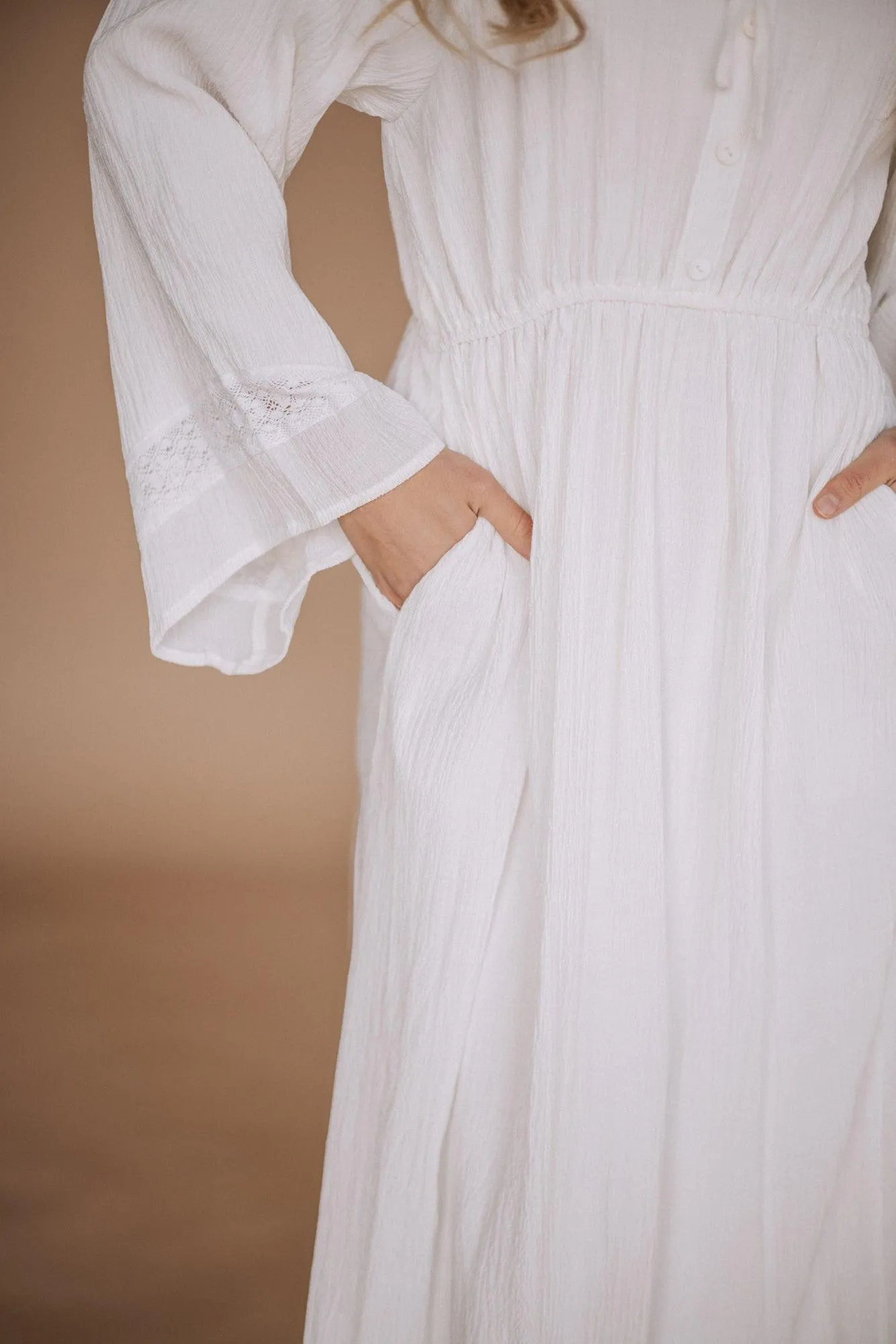 Layla LDS Temple Dress