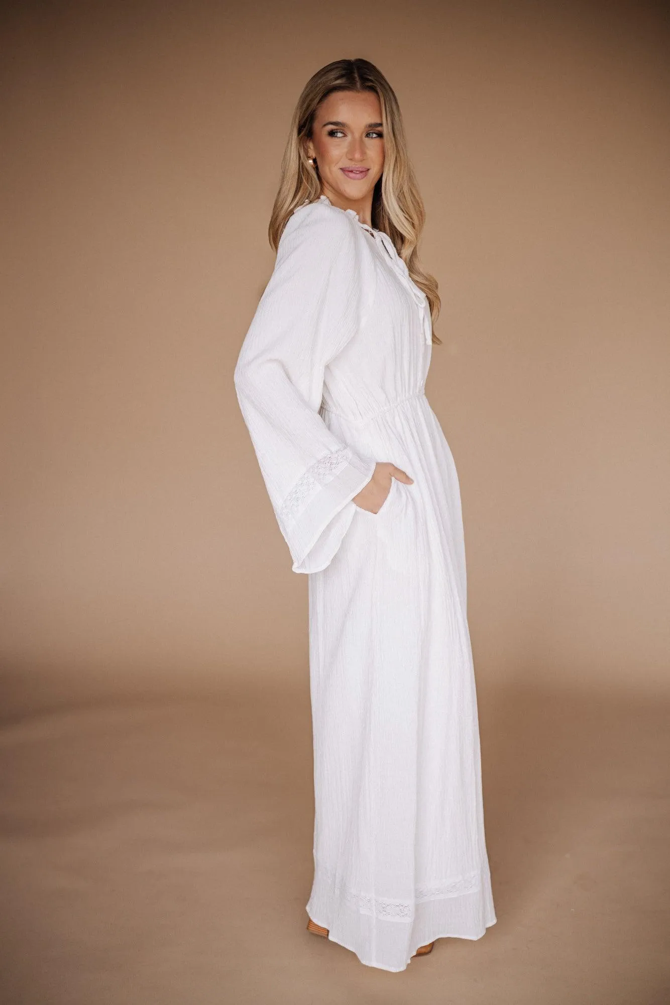 Layla LDS Temple Dress