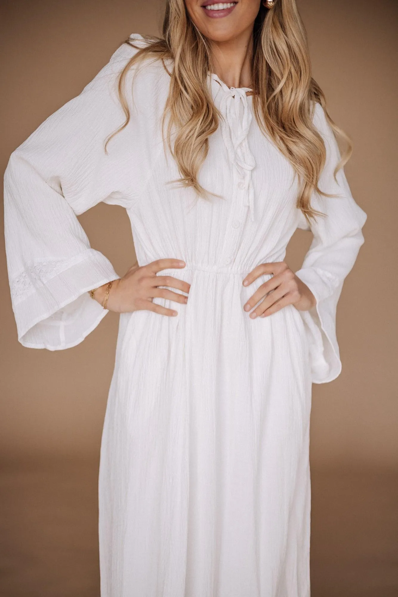 Layla LDS Temple Dress