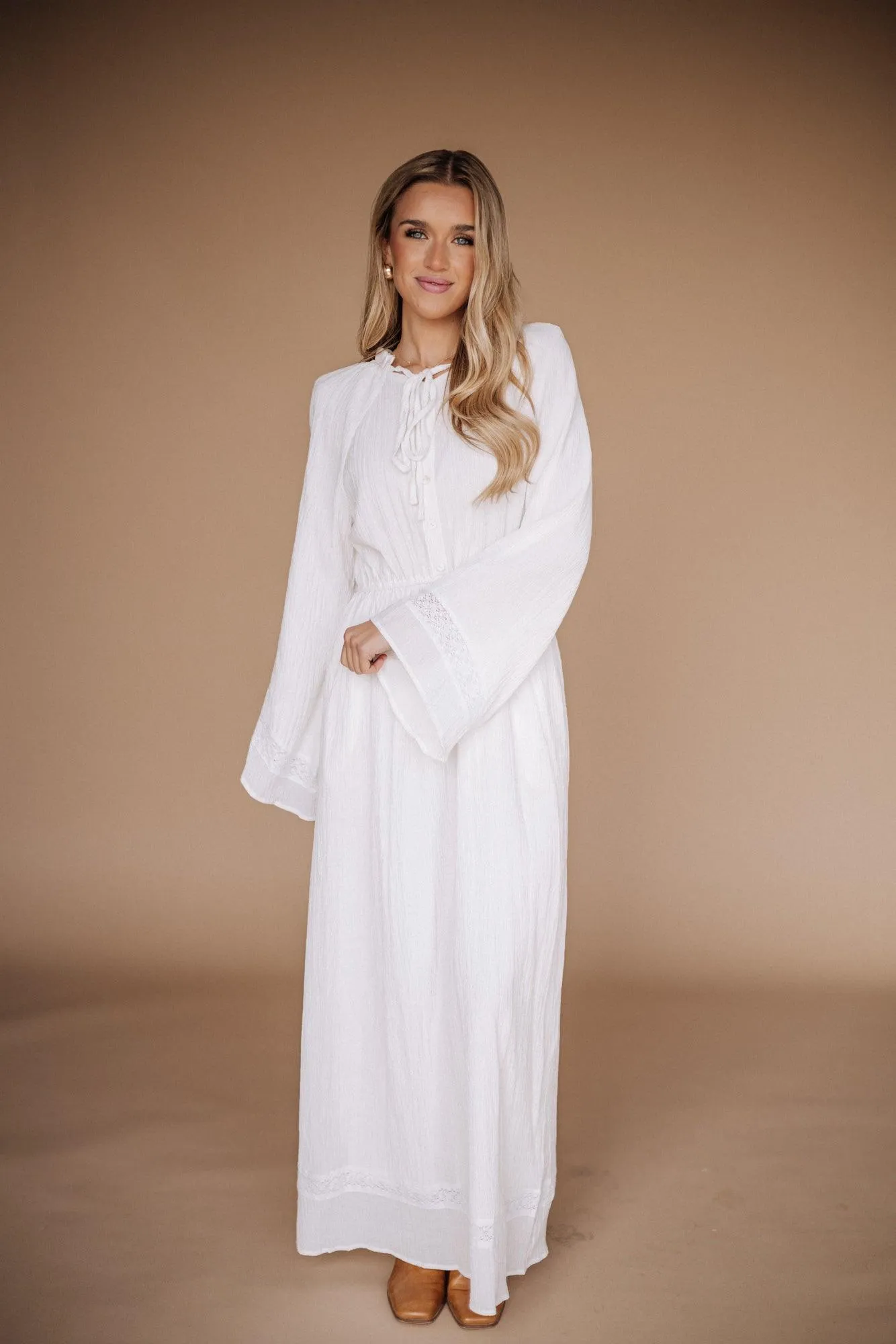 Layla LDS Temple Dress