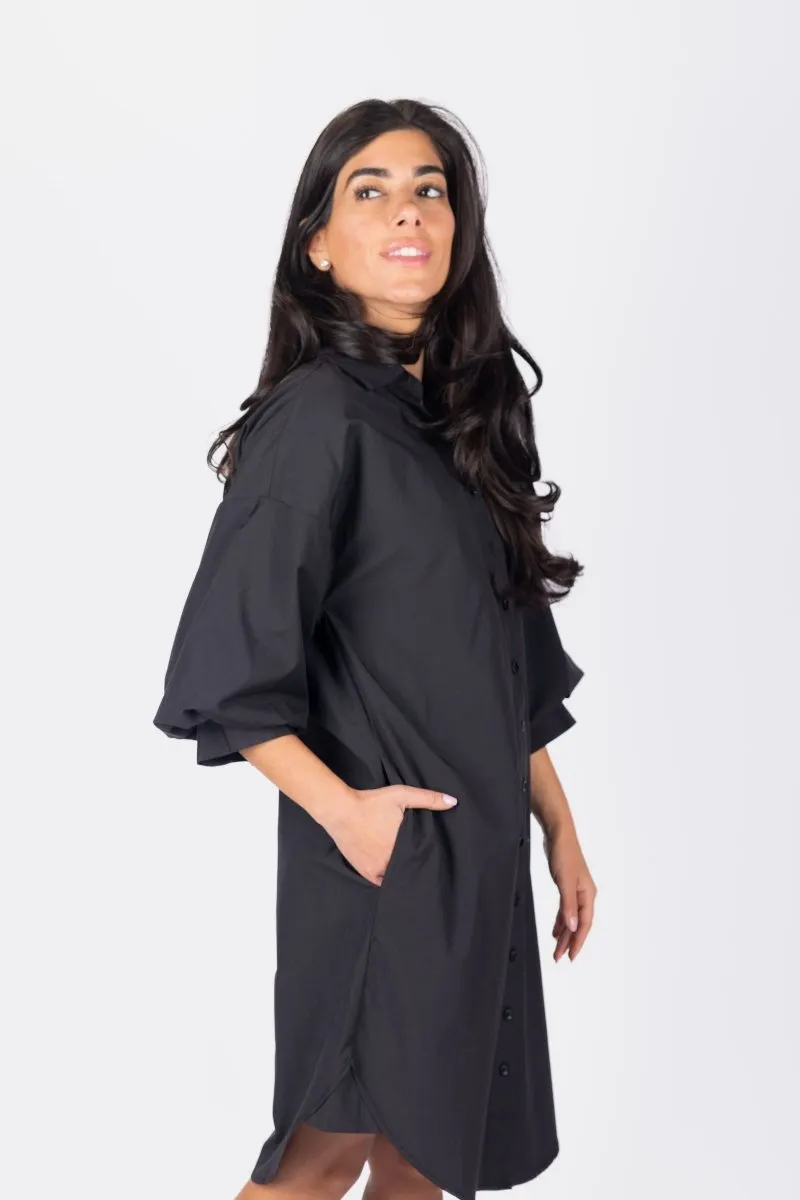 LEIA DRESS (BLACK)