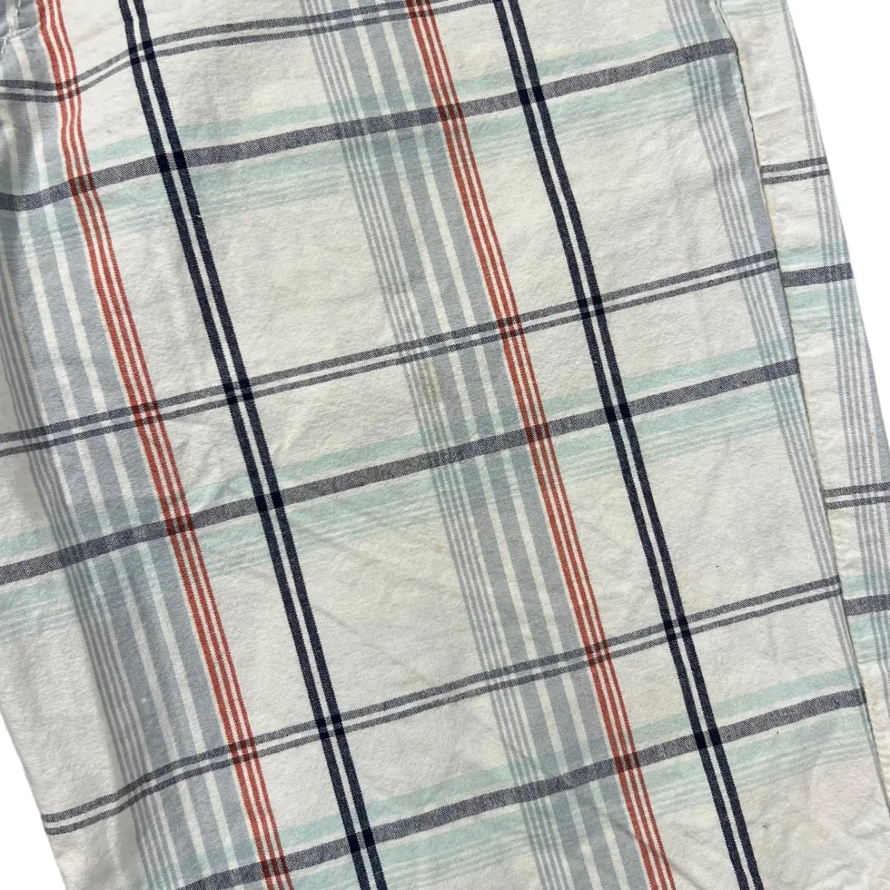 LEVIS Classic Plaid Check Cotton Shorts