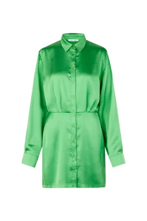 Liza Shirt Dress 12956 - Vibrant Green