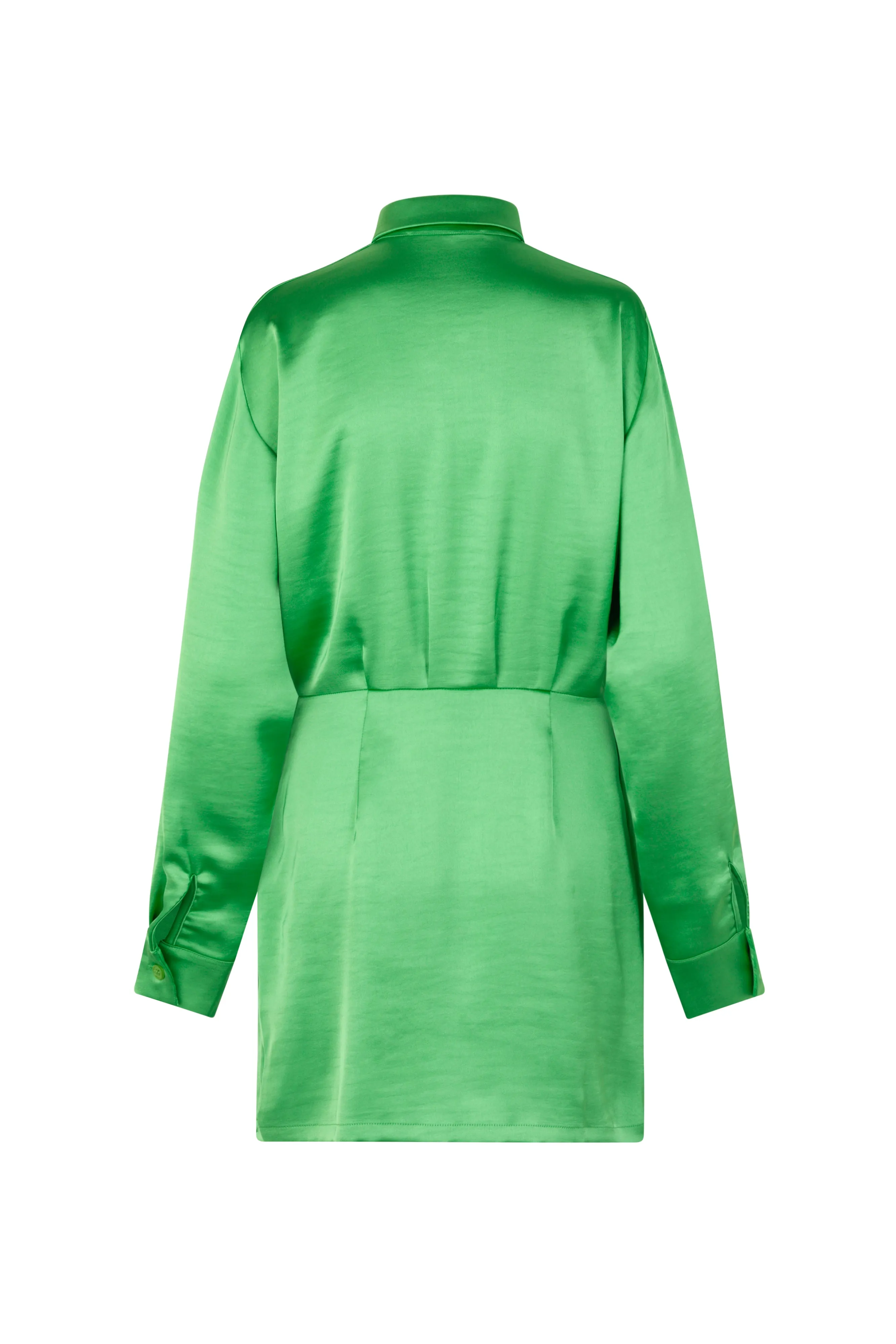 Liza Shirt Dress 12956 - Vibrant Green