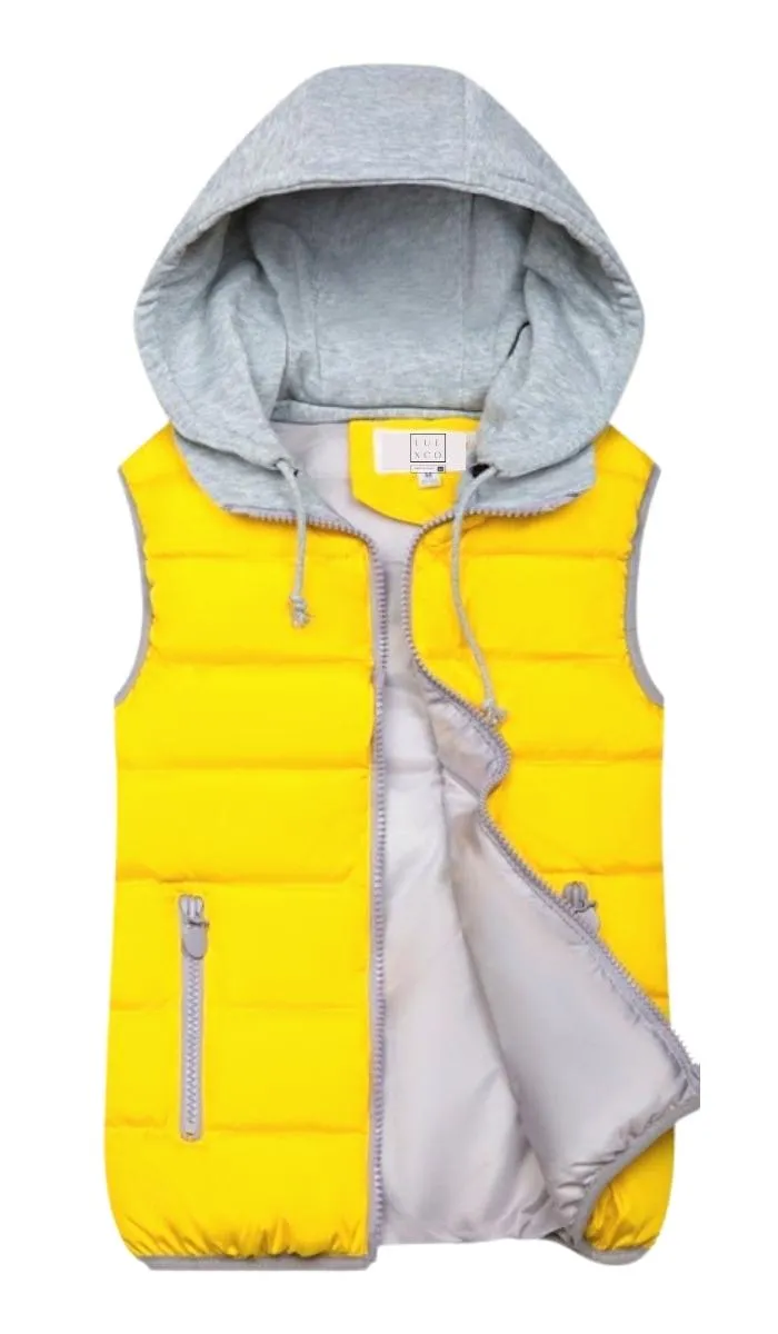 Luexco Women's Insulated Hooded Padded Vest