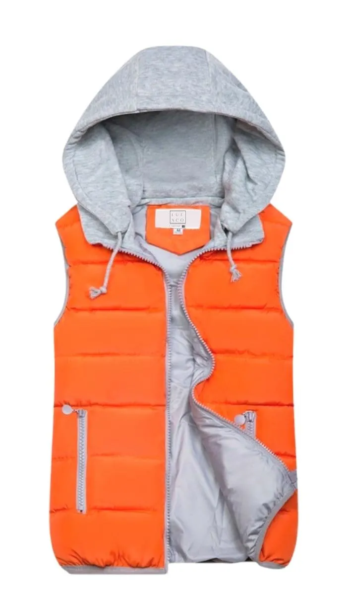Luexco Women's Insulated Hooded Padded Vest