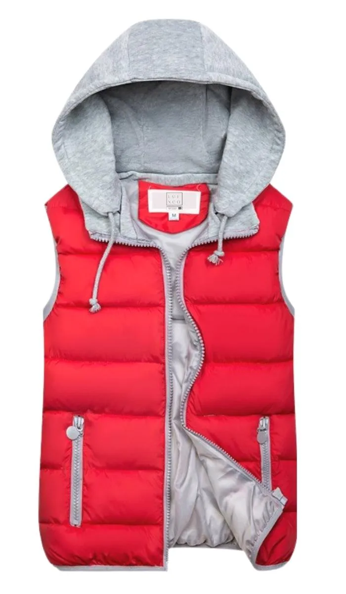 Luexco Women's Insulated Hooded Padded Vest