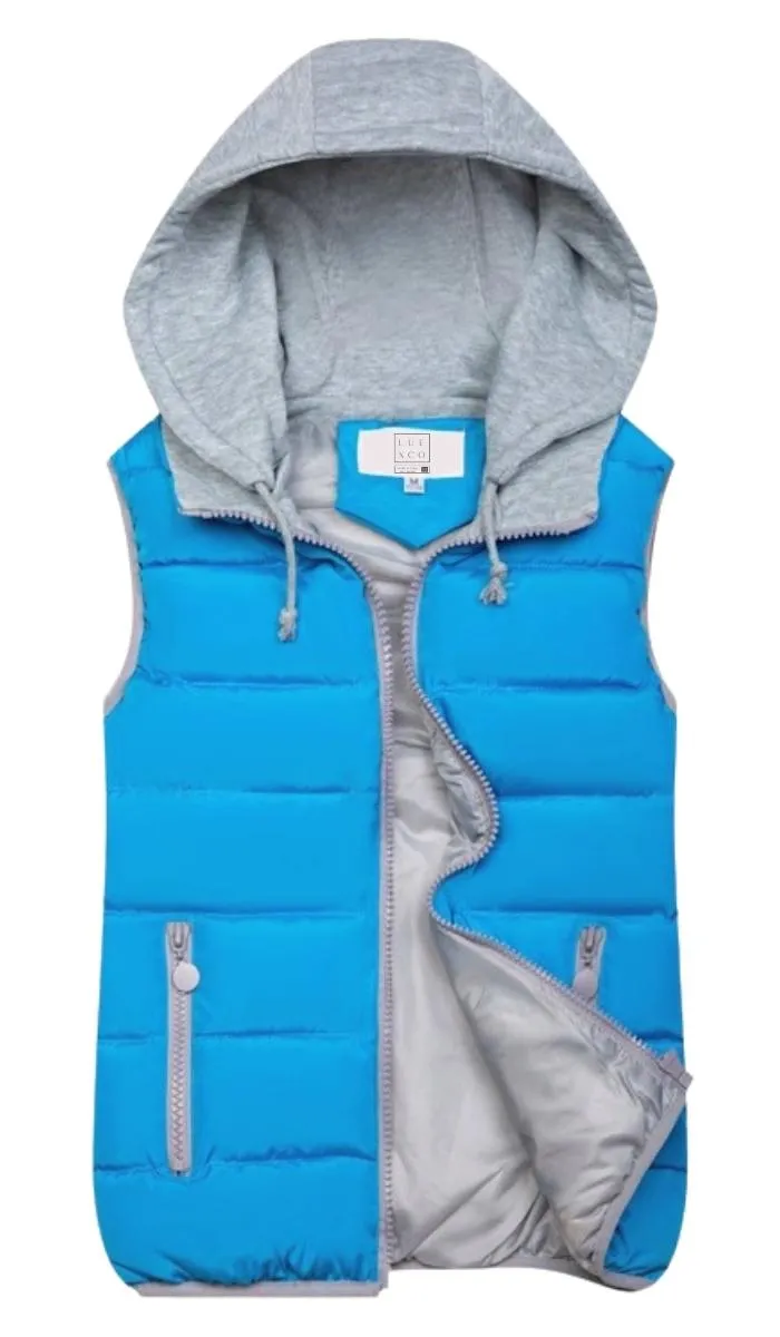 Luexco Women's Insulated Hooded Padded Vest