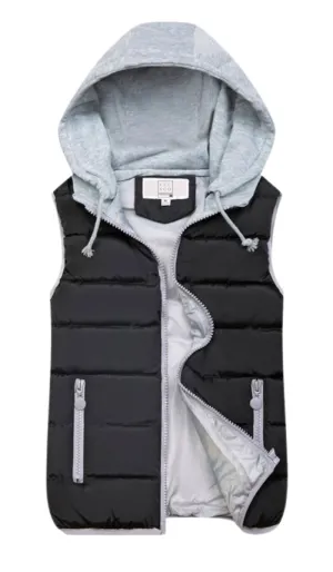 Luexco Women's Insulated Hooded Padded Vest
