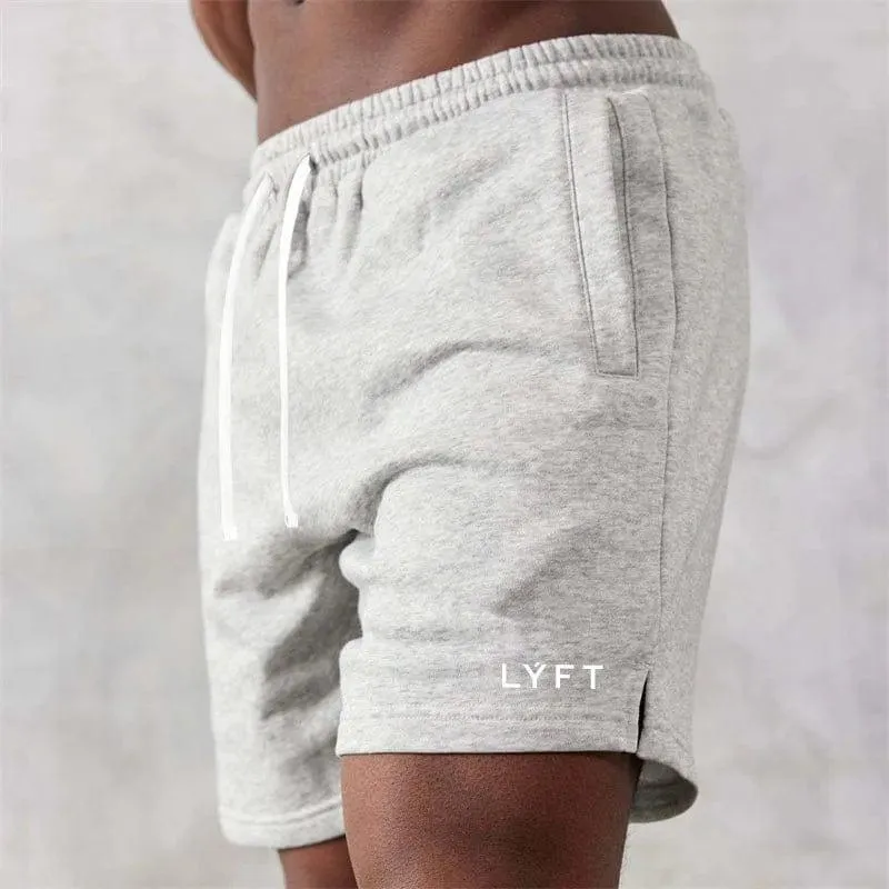 LYFT Cotton Letter Print Classic Shorts