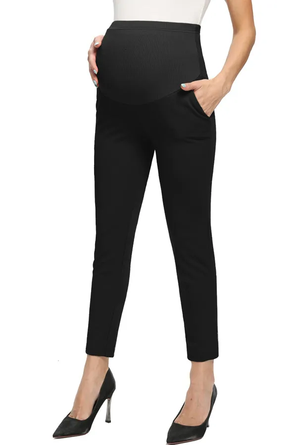 Maternity Fashion Straight Pants Comfortable Work Pants