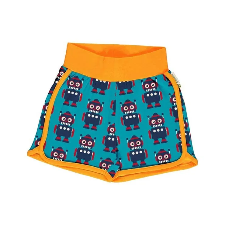 Maxomorra Runner Shorts - Classic Robot
