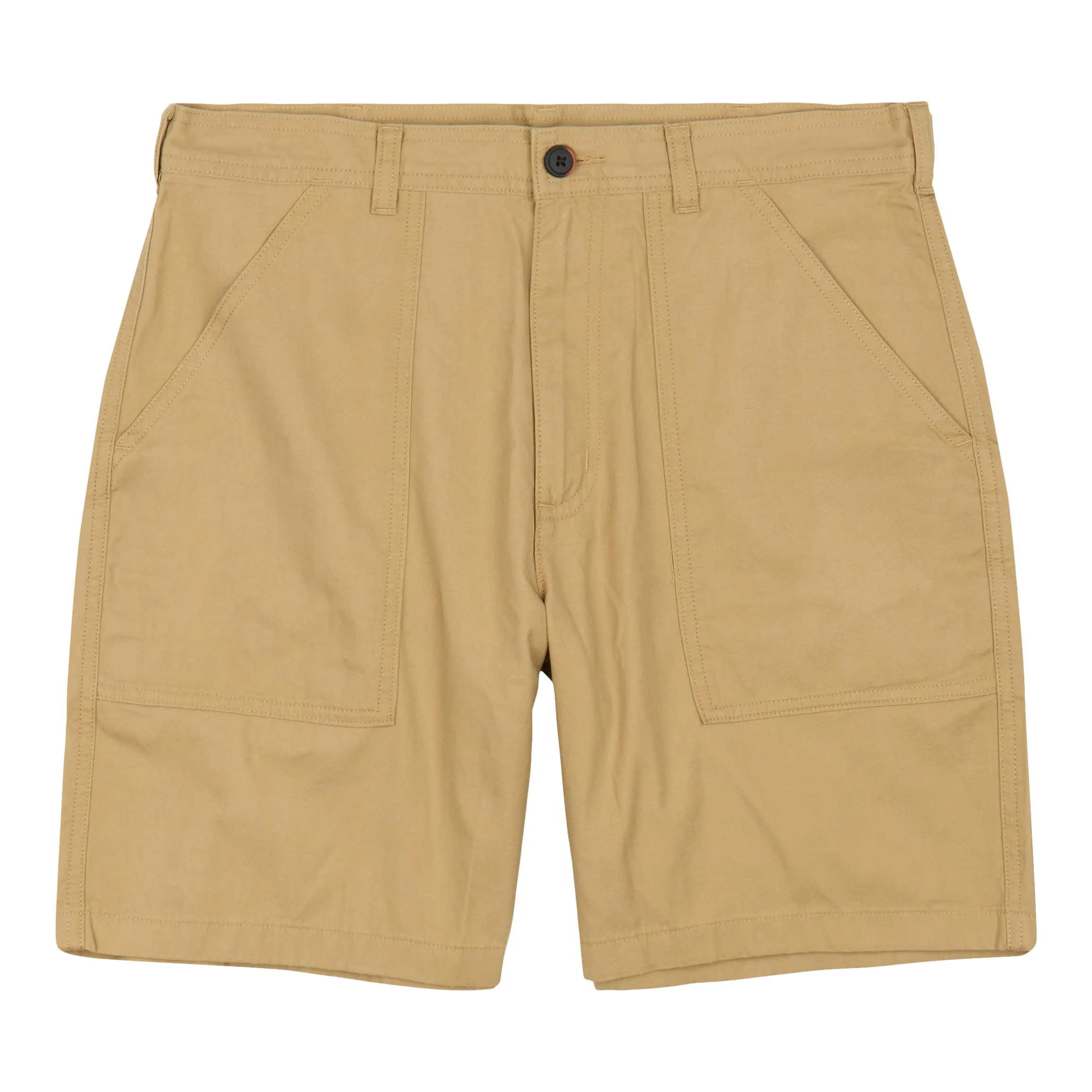 Men's Organic Cotton Twill Utility Shorts - 8"