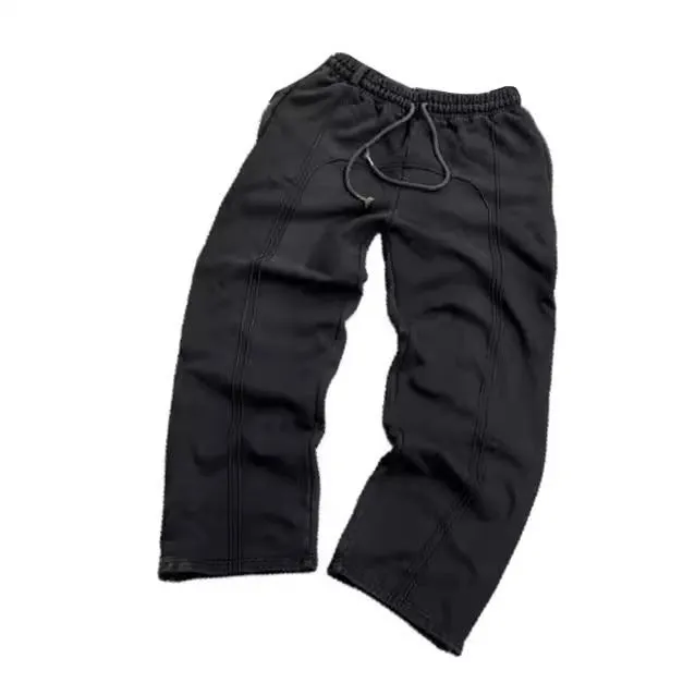 Men's Stretch Rope Sweatpants - Comfortable Casual Trousers Fashion Green