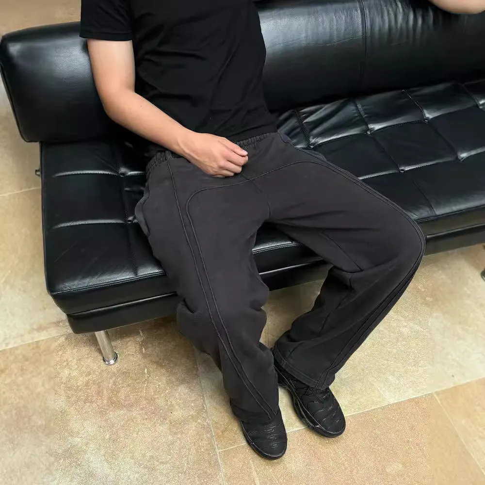 Men's Stretch Rope Sweatpants - Comfortable Casual Trousers Fashion Green