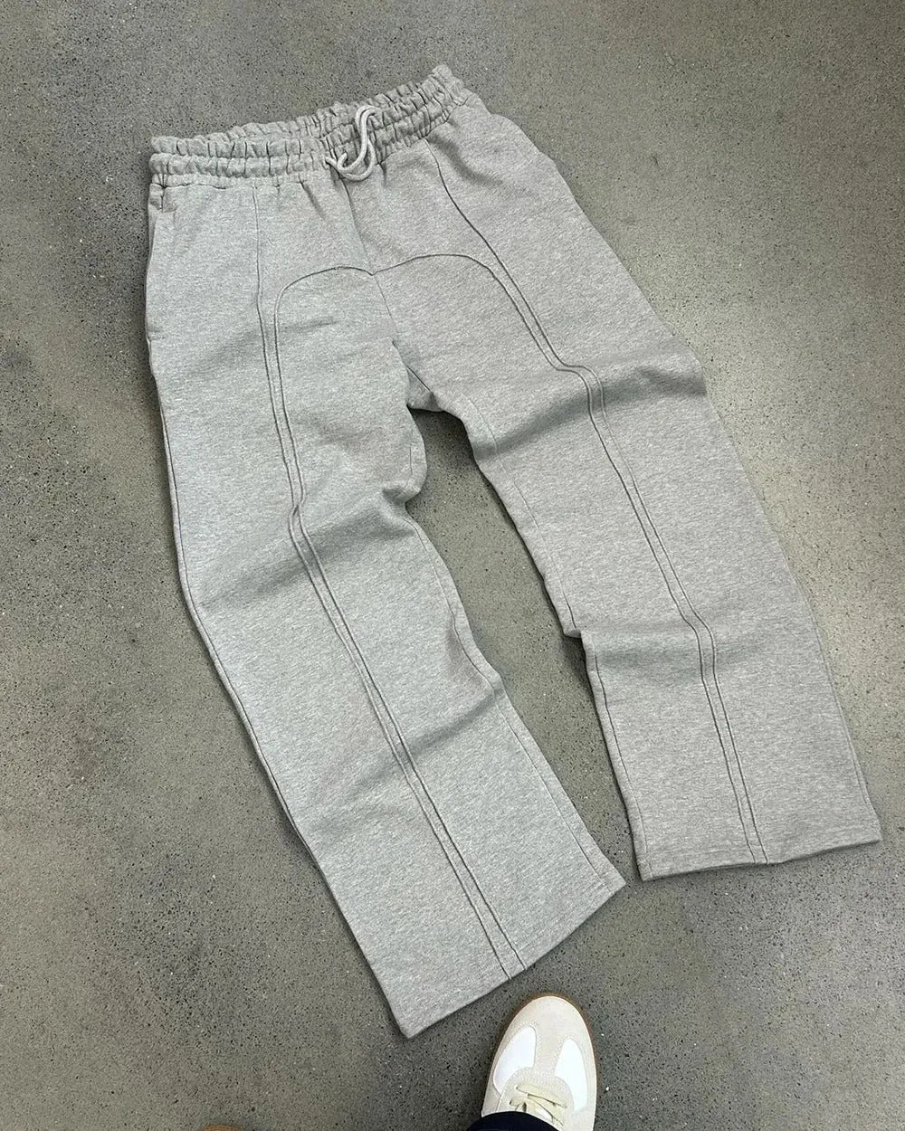 Men's Stretch Rope Sweatpants - Comfortable Casual Trousers Fashion Green