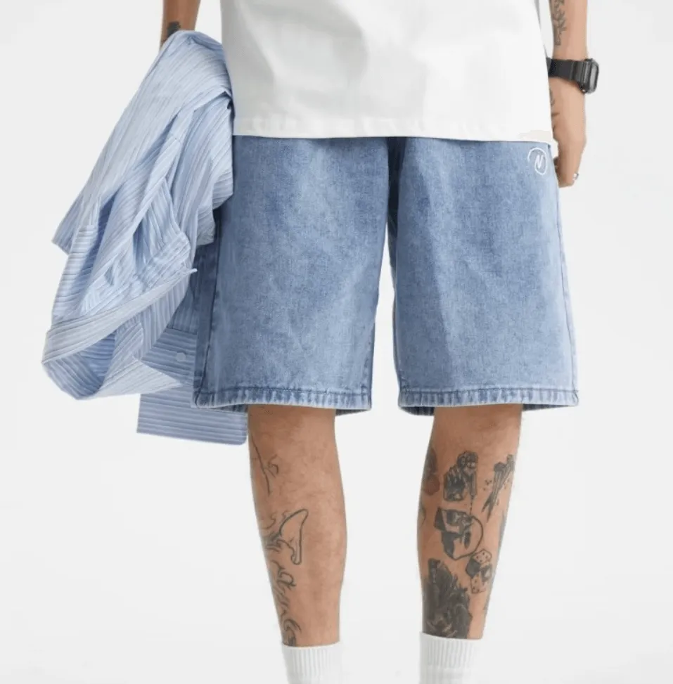Men’s Summer Fashion Denim Shorts – Trendy & Comfortable