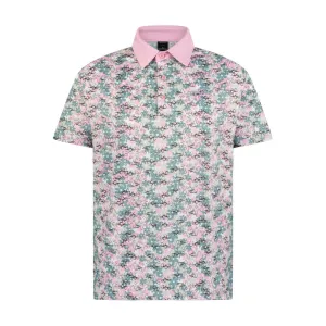 Moderno Vibrant Blooms Kid's Golf Polo