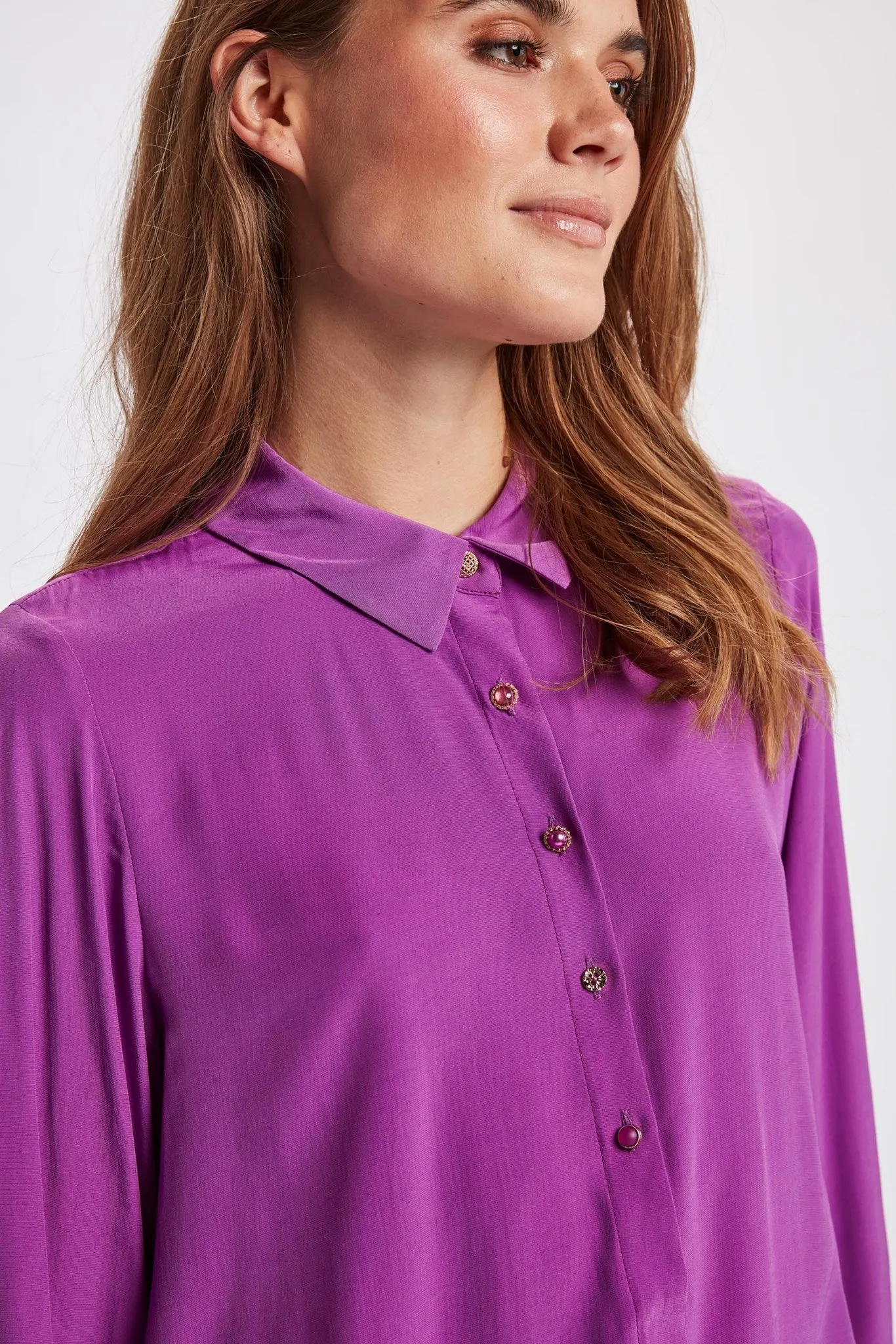 NUULLI SHIRT - Vibrant Orchid