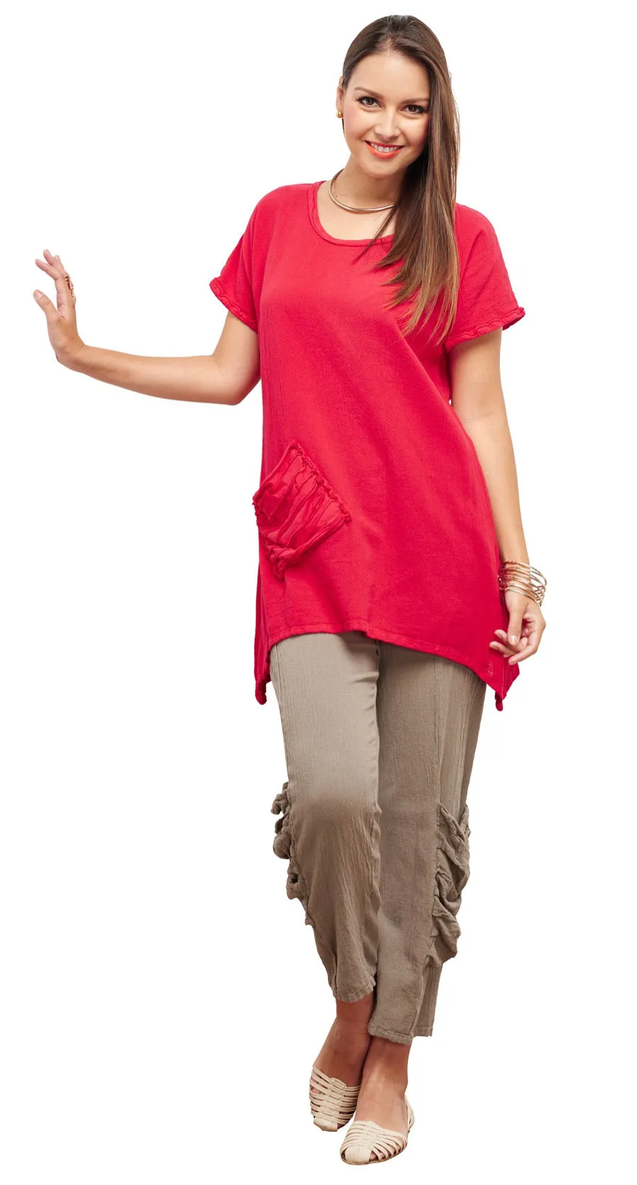Oh My Gauze Faith Top