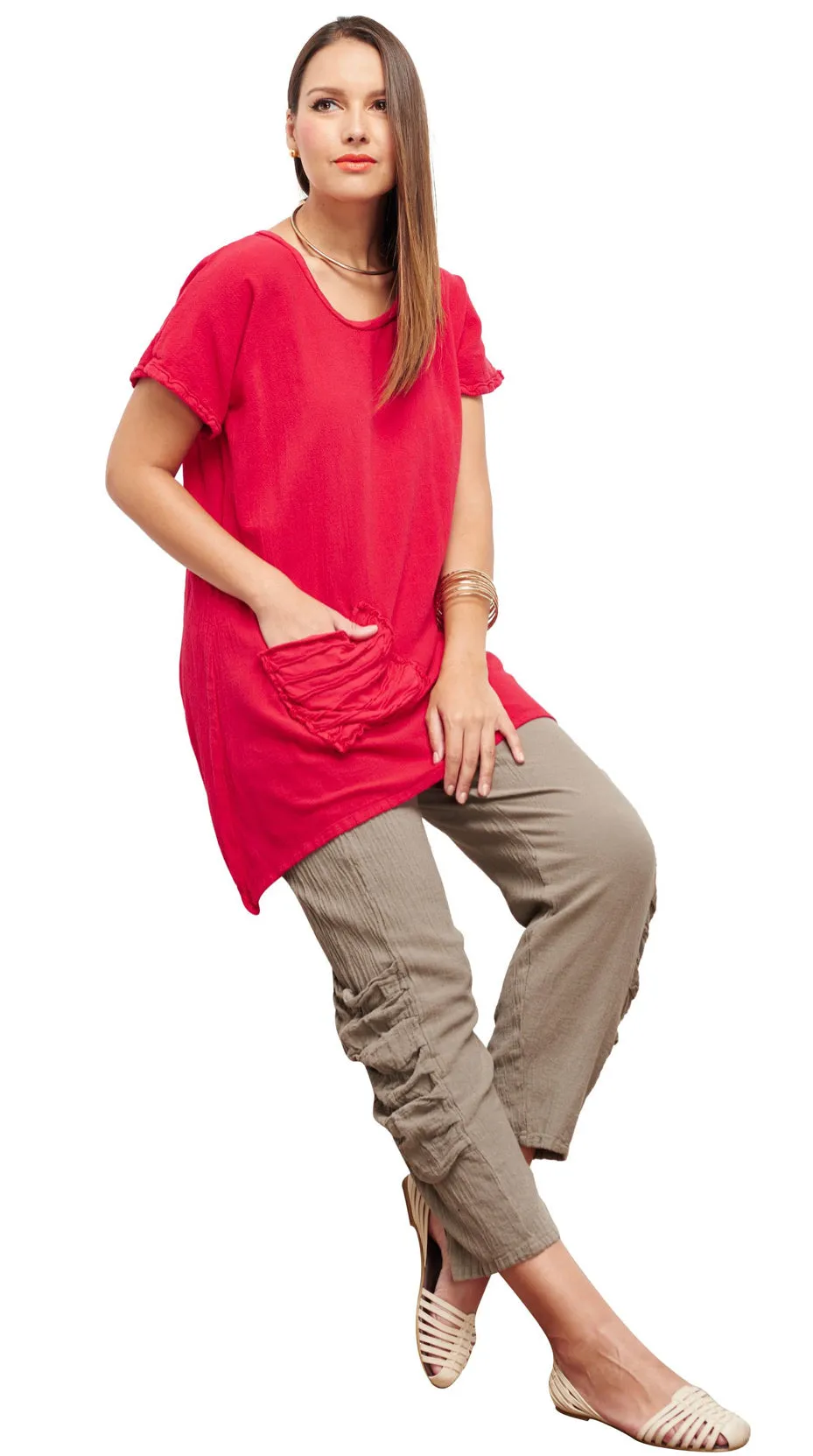 Oh My Gauze Faith Top