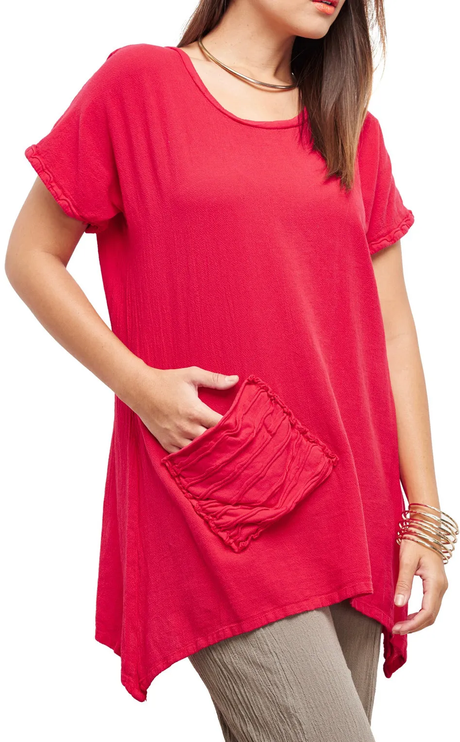 Oh My Gauze Faith Top