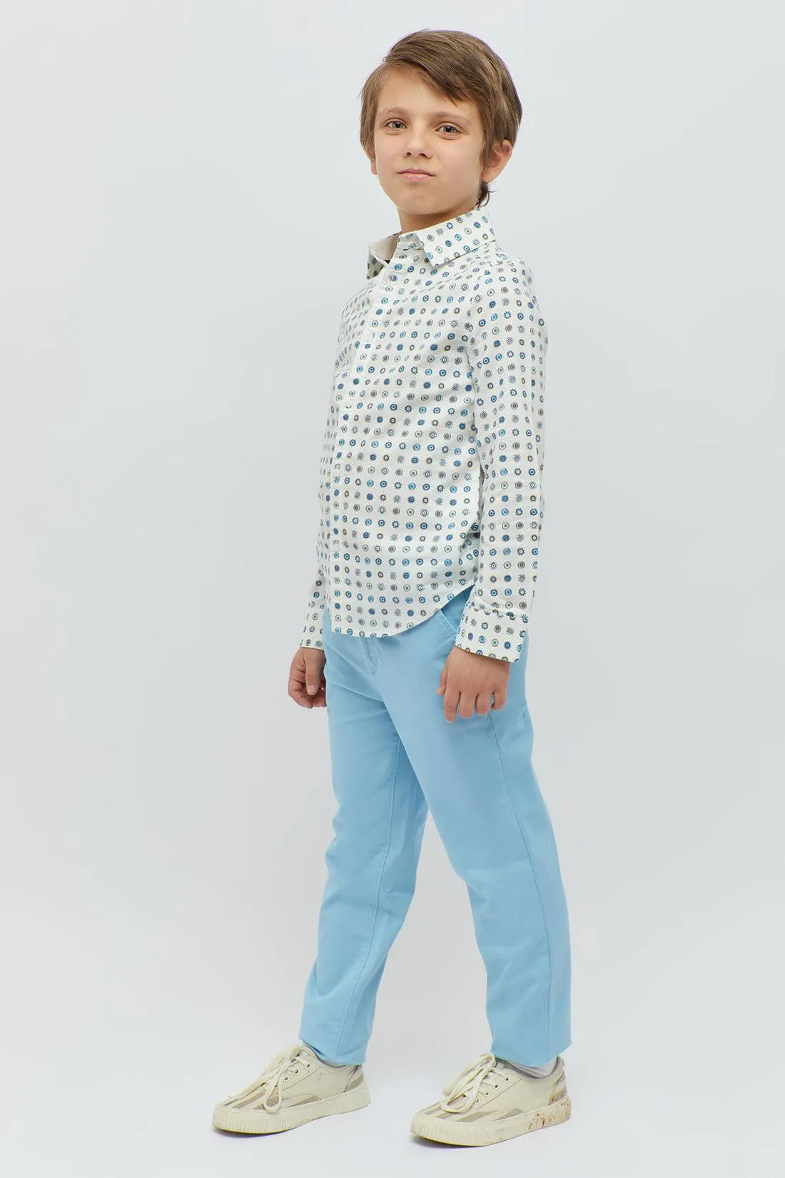 One Friday Vibrant Off White Shirt