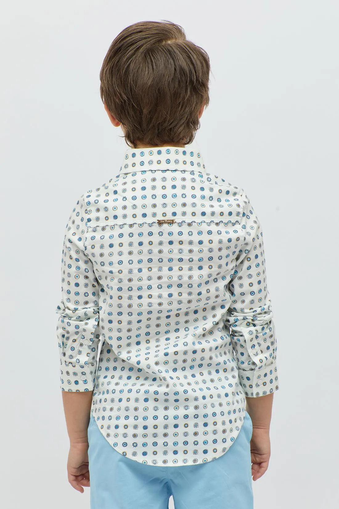 One Friday Vibrant Off White Shirt
