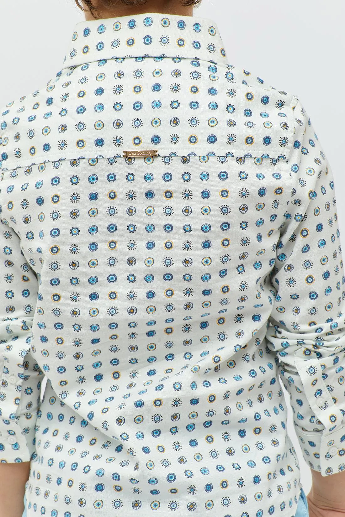 One Friday Vibrant Off White Shirt