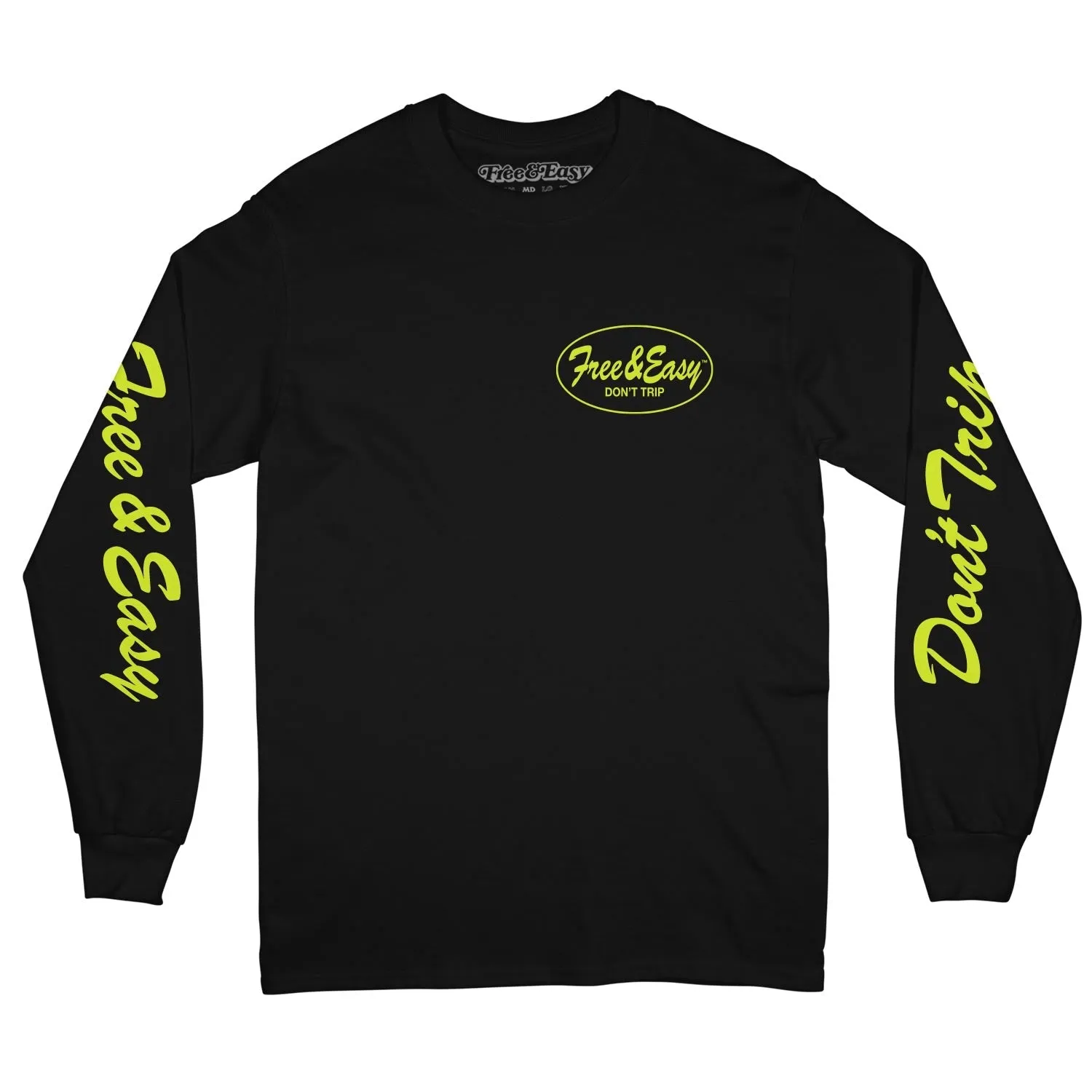 Oval LS T-Shirt - Black