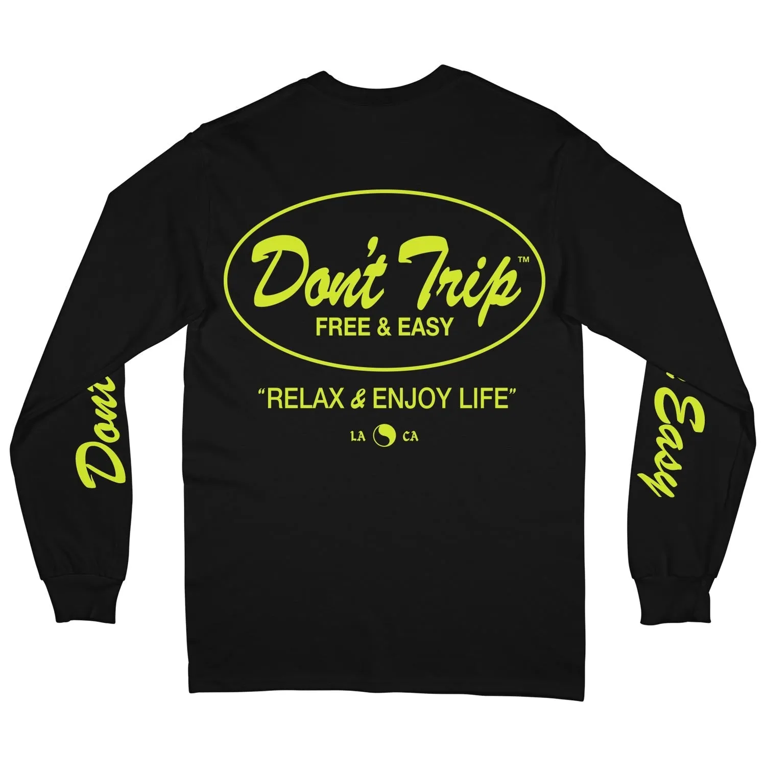 Oval LS T-Shirt - Black