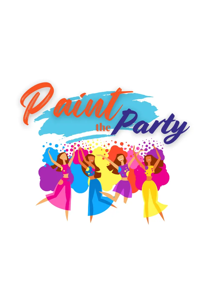 Paint The Holi Party T-shirt for women