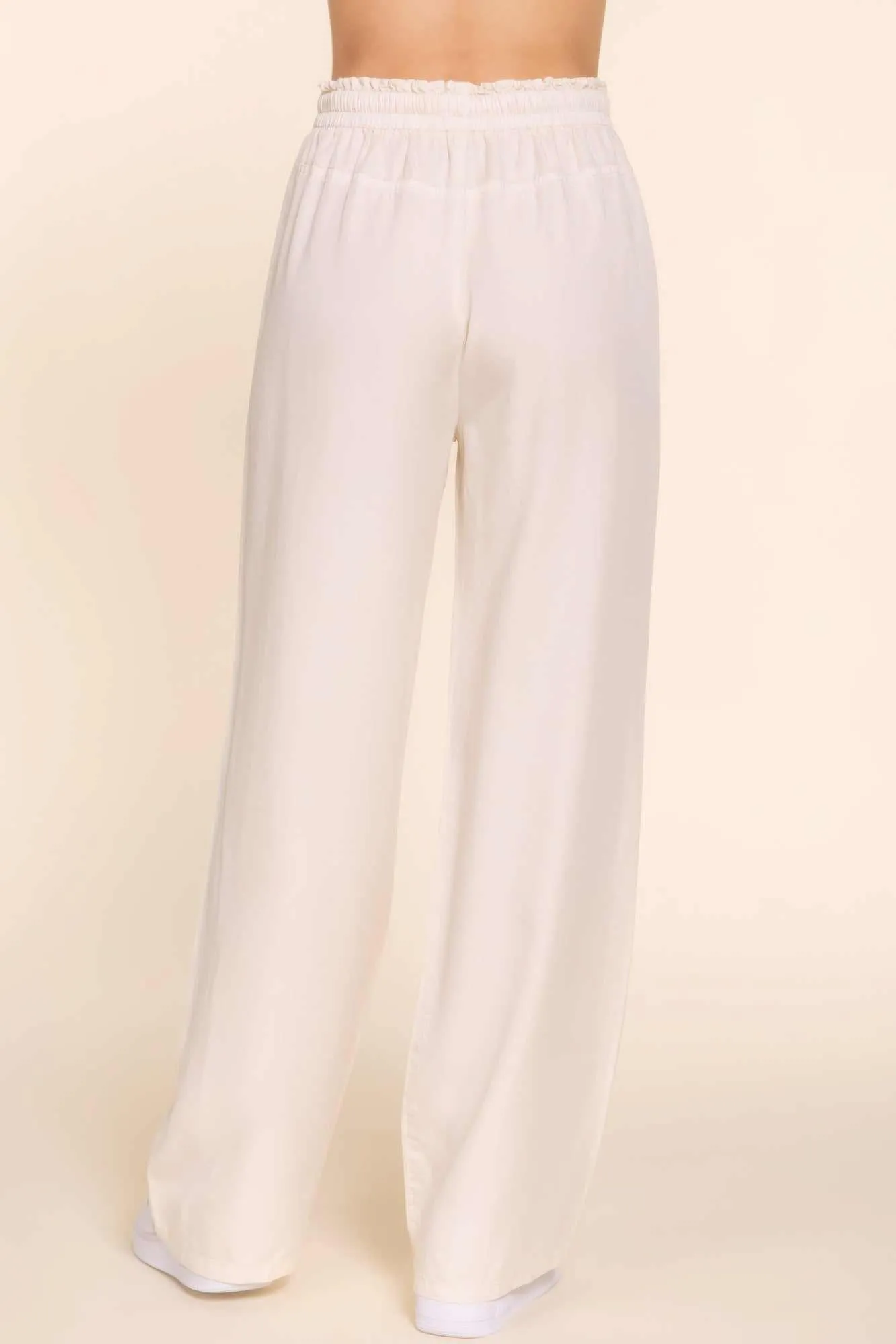 Pants Elastic Waist Tencel Long Pants Perfect for Work Breathable Casual Comfort Comfortable