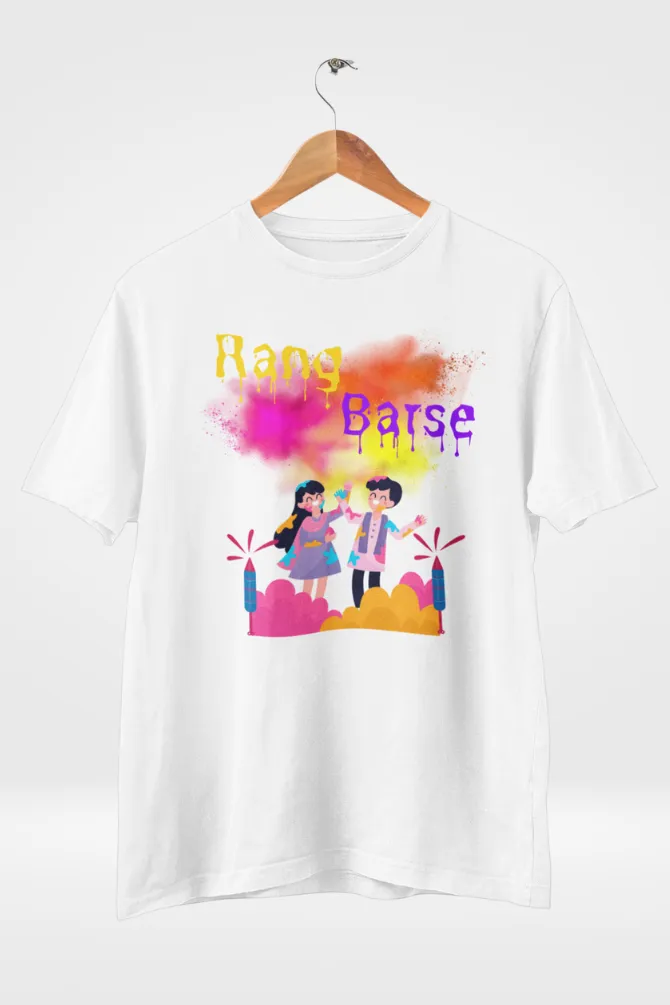 Rang Barse Holi T-shirt for women