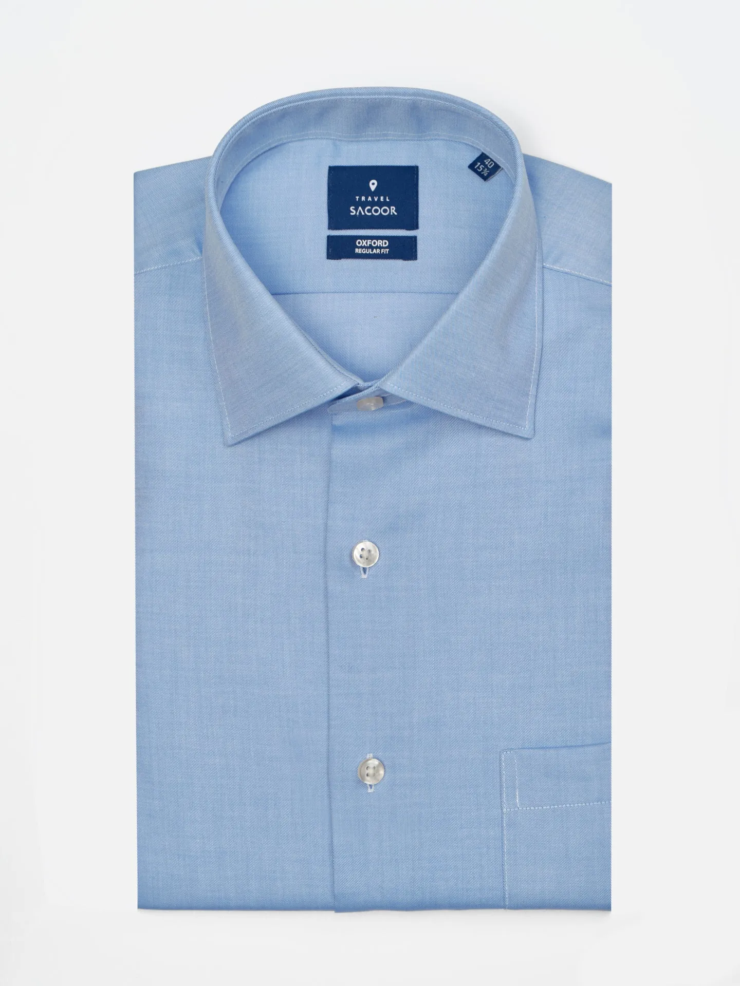 Regular fit K-Easy twill formal shirt