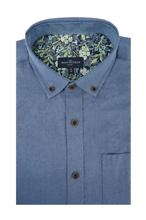Rennes Easy-Care Shirt in Indigo
