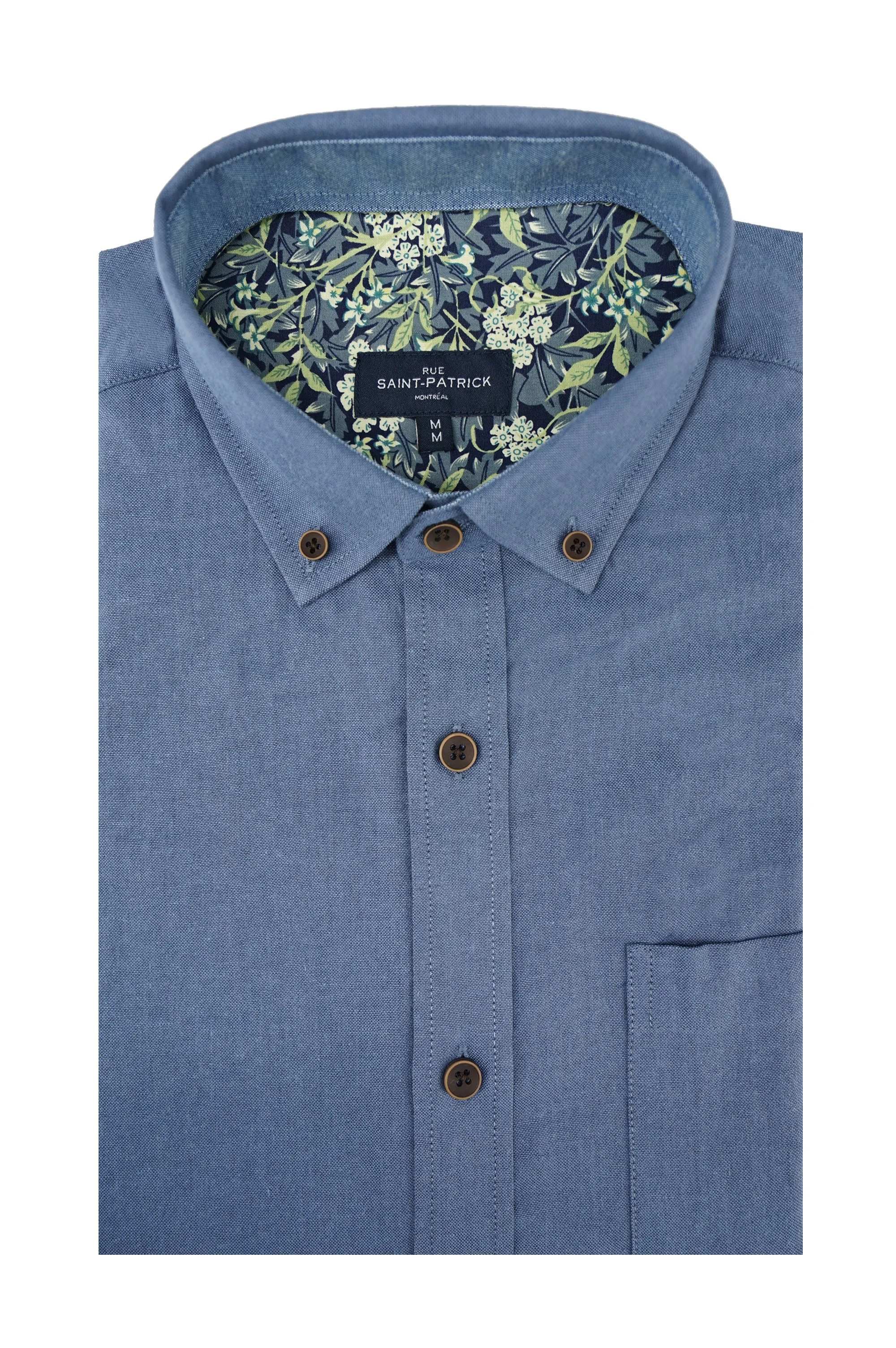 Rennes Easy-Care Shirt in Indigo