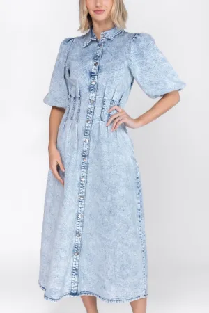 RUTH DRESS (BLUE)