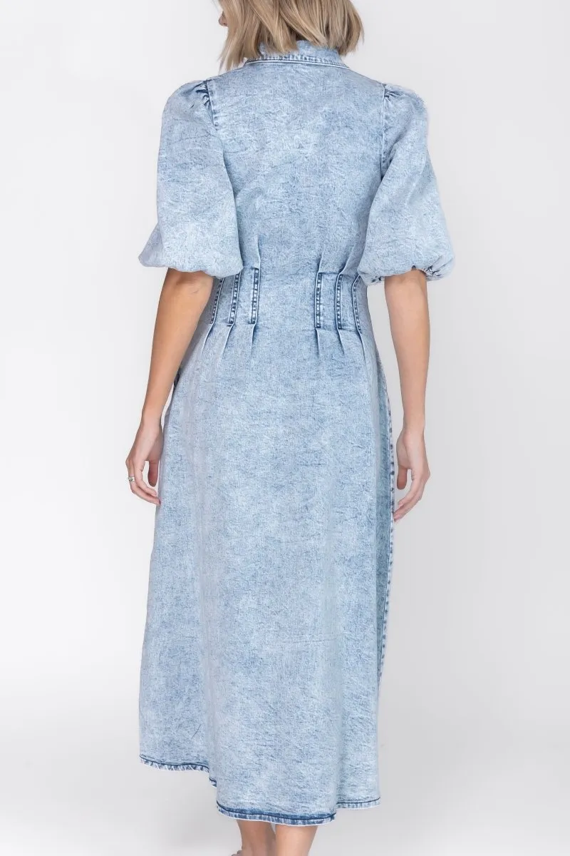 RUTH DRESS (BLUE)