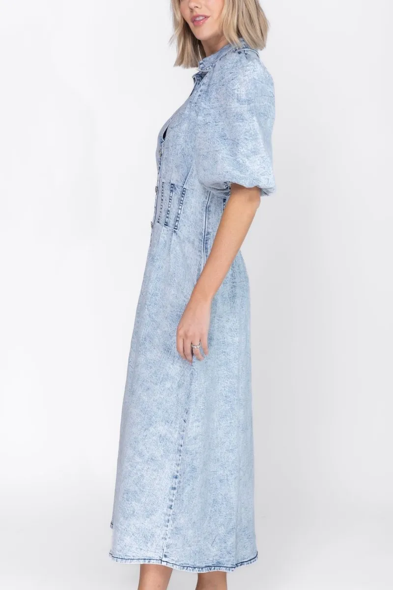 RUTH DRESS (BLUE)