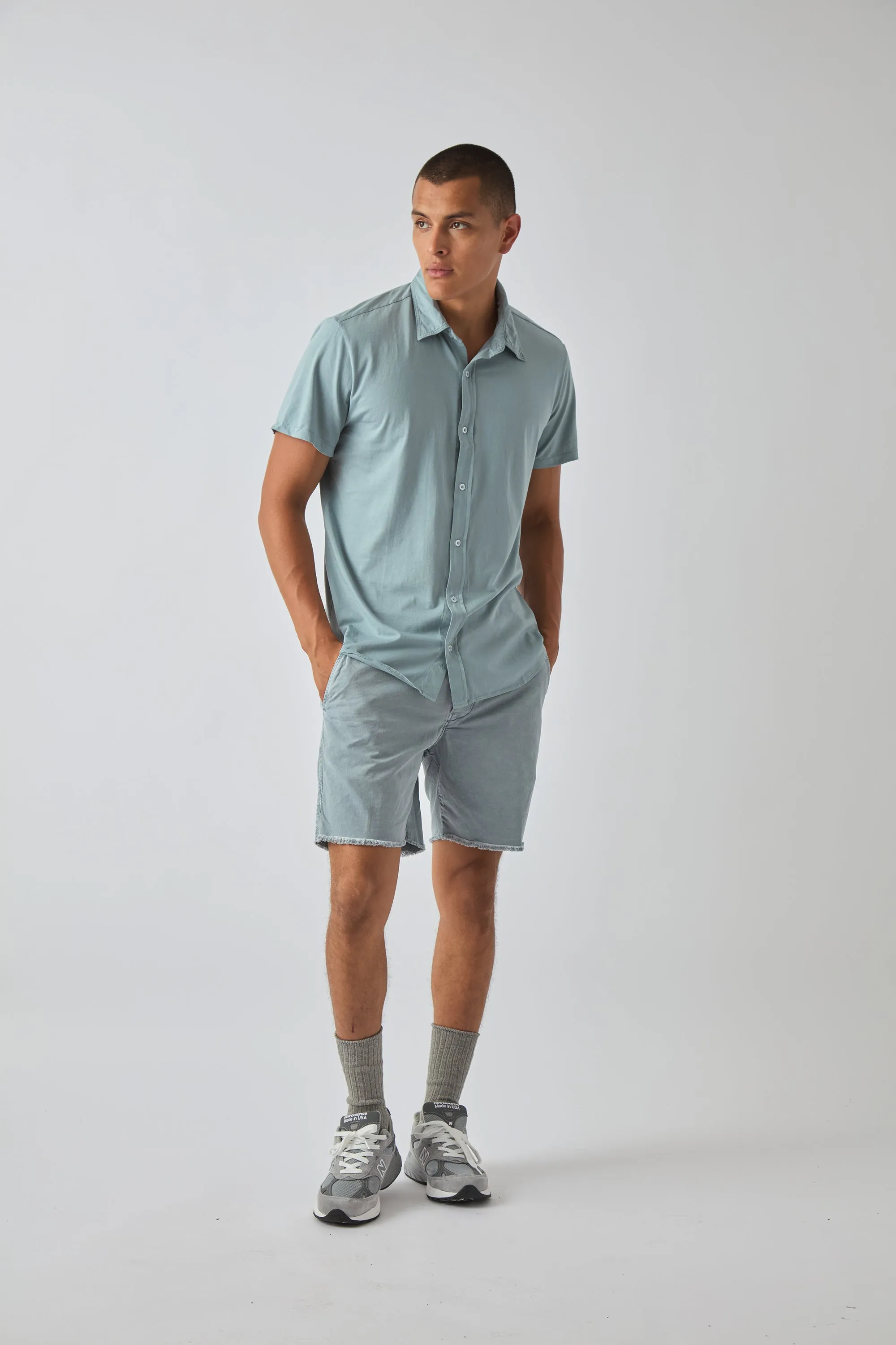 Short Sleeve Supima Jersey Easy Shirt