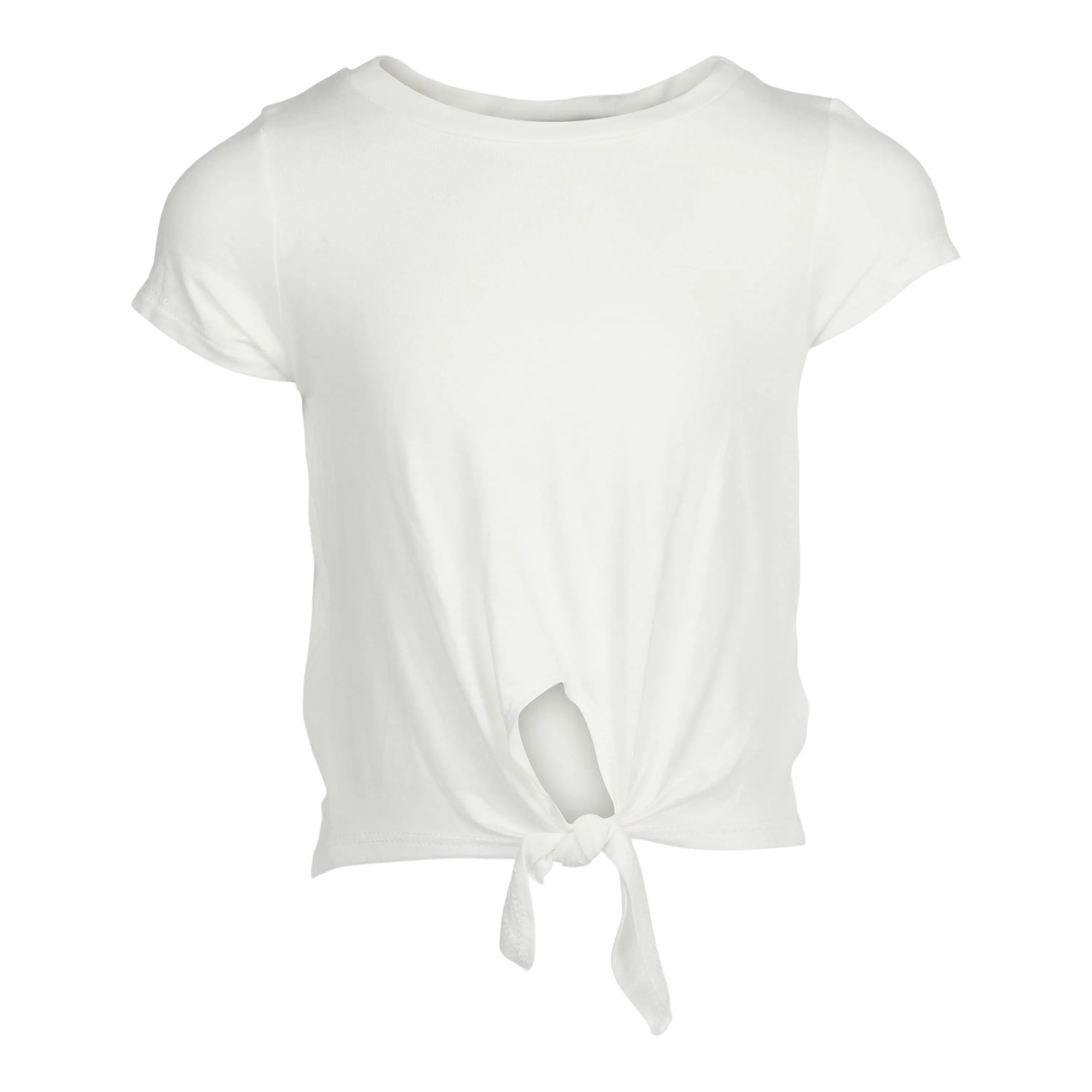 Short Sleeve Tie Top