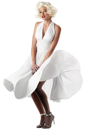 Simple Vintage A-line Flowy V-neck Casual Dresses Prom Dress