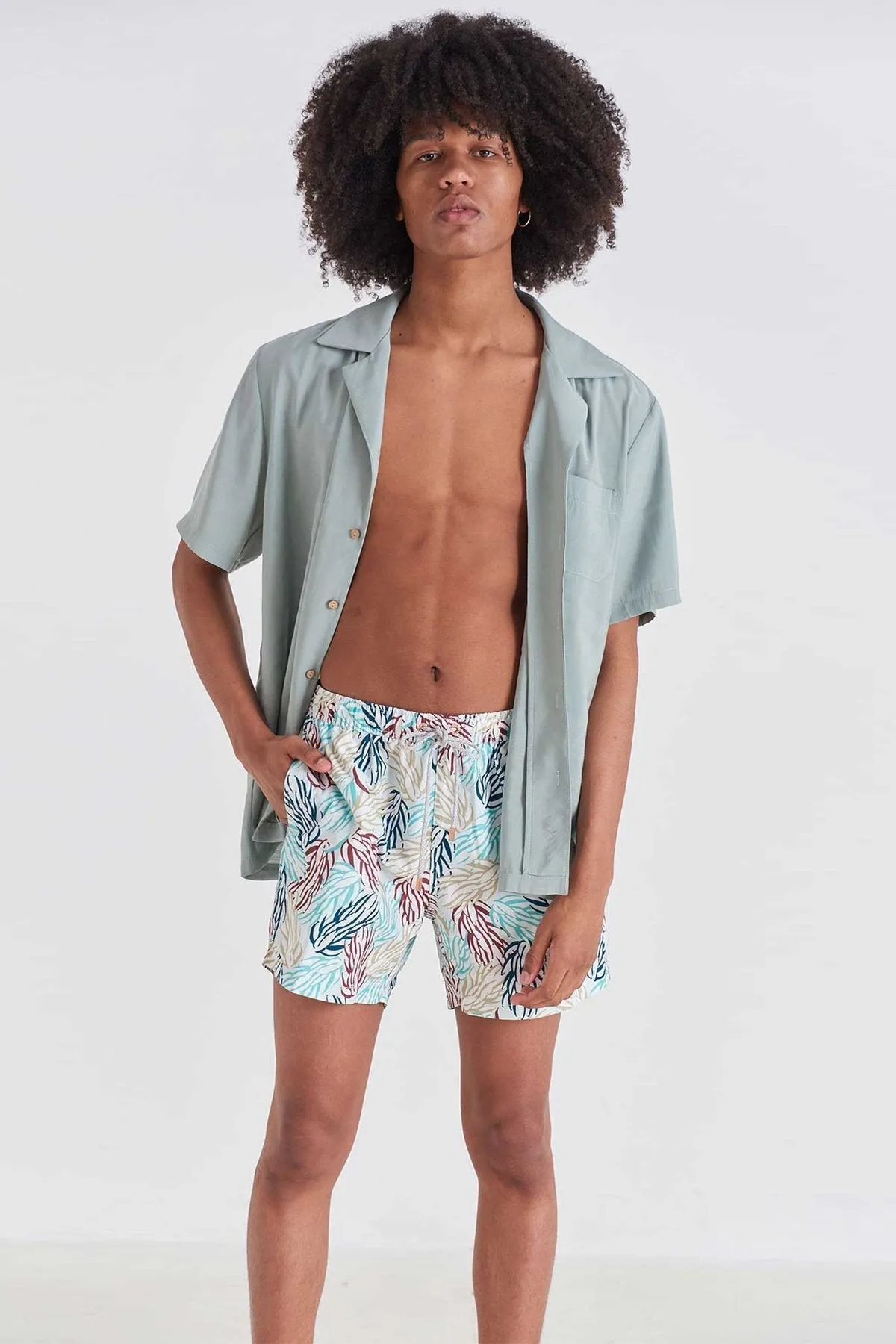 Sky Caribe Classic Swim Trunks